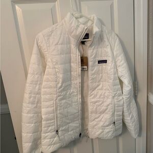 Patagonia Women's White Puffer Jacket